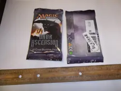 2 CT LOT Magic the gathering DARK ASCENSION 15 CARD BOOSTER PACKs Factory sealed - Image 2