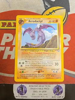 Pokemon TCG Aerodactyl 15/64 Neo Revelation 2001 Rare Non Holo Card Nm (JP - Image 1