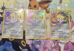 Jirachi Swsh04: Vivid Voltage Holo Rare Card 119/185 Near Mint NM Condition - Image 3