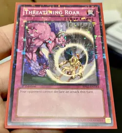 Threatening Roar [BP02-EN184] Mosaic Rare 1st Edition Mint Condition YuGiOh Card - Image 2