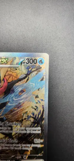 Pokemon SVP132 Greninja EX Full Art Ultra Rare Holo Promo Card NM Condition AG3 - Image 4