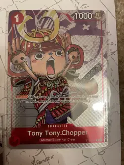 One Piece Card Game Chopper ST01-006 Premium Card Collection 25th Edition ENG - Image 1