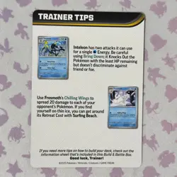 Pokemon TCG Mega Evolution Trainer Tips Art Card Mega Lucario Mega Gardevoir - Image 5