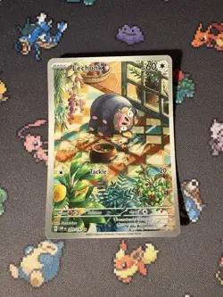 Pokemon Cards Lechonk 209/197 Illustration Rare Obsidian Flames - (NM) - Image 1