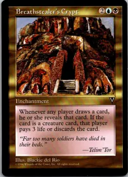 1997 Visions M Breathstealer's Crypt Expansion/Rare #127 - Image 1