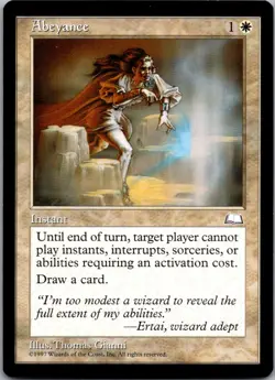 1999 Magic the Gathering A Abeyance Memorabilia/Rare #78 - Image 1