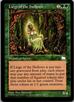 1997 Weatherlight A Liege of the Hollows Expansion/Rare #131 - Image 1