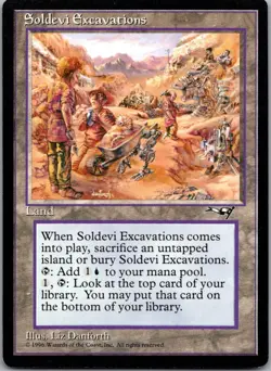 1996 Magic the Gathering Z Soldevi Excavations Expansion/Rare #143 - Image 1
