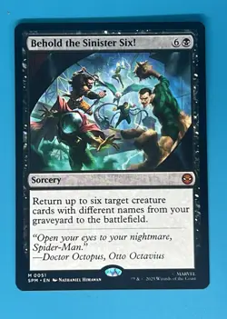MTG Universes Beyond: Spider-man Behold the Sinister Six! Regular - Image 1