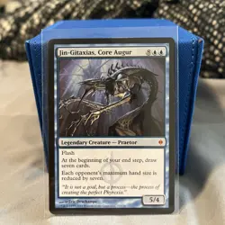 Magic The Gathering TCG - Jin-Gitaxias, Core Augur (New Phyrexia) Regular - Image 1