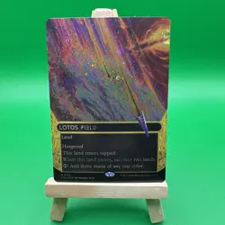 Lotus Field (0113) (Borderless) (Galaxy Foil) Edge of Eternities: Stellar Sights - Image 1