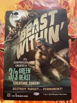 Mtg Secret Lair Beast Within’ Monster Movie Marathon Unplayed - Image 1