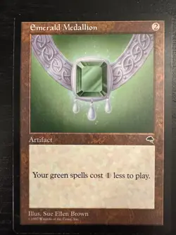 [1x] Emerald Medallion - Tempest - MTG - Regular - Image 1