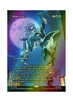 Magic the Gathering MTG MAR Nine Lives 3 Foil Near Mint - Image 1
