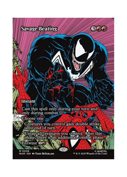 Magic the Gathering MTG MAR Savage Beating 26 Regular Near Mint - Image 1