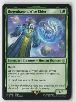 Bugenhagen, Wise Elder (Surge Foil) R Commander: FINAL FANTASY 66 NM - Image 1