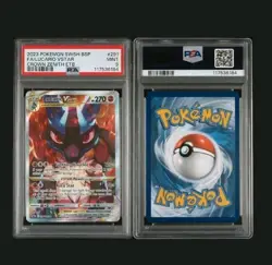 Lucario Vstar SWSH 291 PSA 9 2023 Pokemon Crown Zenith ETB Promo - Image 3