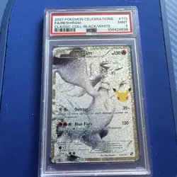 Reshiram Pokemon Holo PSA 9 Classic Collection Celebrations 113/114 - Image 1