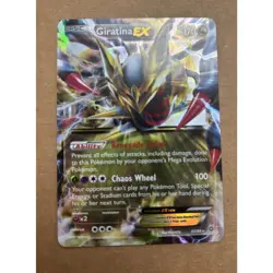 Pokemon Giratina EX 57/98 Ultra Rare XY Ancient Origins LP - Image 1