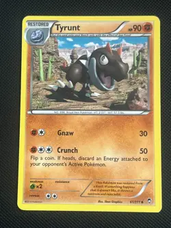 Tyrunt (61/111) XY: Furious Fists - Uncommon - 2014 - LP - Pokemon TCG - Image 1