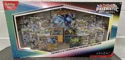 Pokemon TCG SV Prismatic Evolutions Lucario EX & Tyranitar EX Premium X2 - Image 1