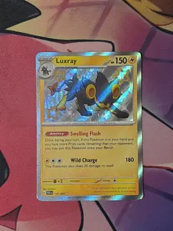 Pokemon Luxray Shiny Rare 137/091 SV: Paldean Fates - Image 1