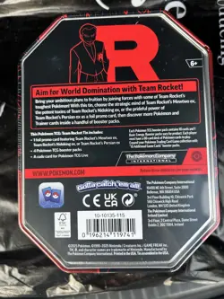 Pokemon Destined Rivals Team Rocket Mewtwo Ex Tin - Image 2