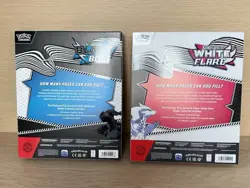 Pokemon Black Bolt and White Flare Binder Collections Bundle - SEALED - Image 2