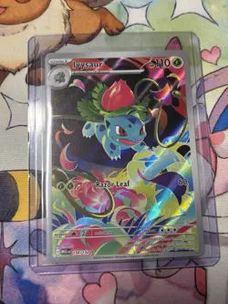Ivysaur Illustration Rare 134/132 Near Mint Mega Evolution Pokemon TCG English - Image 1