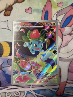 Ivysaur Illustration Rare 134/132 Near Mint Mega Evolution Pokemon TCG English - Image 2