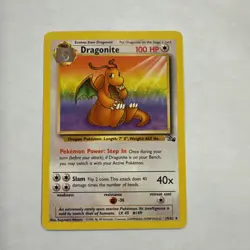 Pokemon TCG - Dragonite 19/62 - Regular Unlimited Rare - Fossil Set WOTC LP+ - Image 1