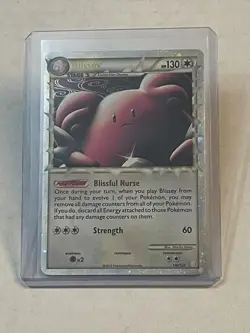 Pokemon TCG Blissey (Prime) 106/123 Heartgold & Soulsilver Holo 2010 LOOK!! - Image 1