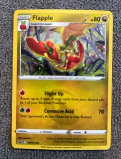 Flapple Black Star Promo SWSH189 Brilliant Stars Pokemon TCG Cosmos Holo - Image 1