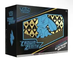 Pokemon Center Exclusive Crown Zenith ETB Elite Trainer Box Plus Factory Sealed - Image 1