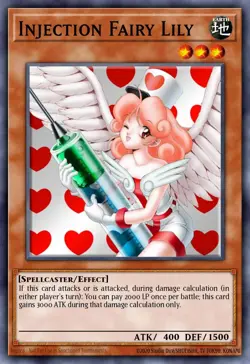 Yugioh Retro Pack 2 (2020) - Injection Fairy Lily RP02-EN065 Ultra Rare NM - Image 1