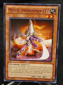 Yu-Gi-Oh! Mystic Swordsman LV2LCYW-EN200 C MP - Image 1