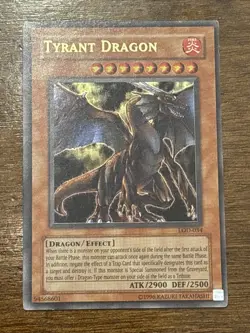 Tyrant Dragon LOD-034 Legacy of Darkness Unlimited Edition Ultra Rare LP - Image 1
