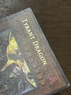 Tyrant Dragon LOD-034 Legacy of Darkness Unlimited Edition Ultra Rare LP - Image 2