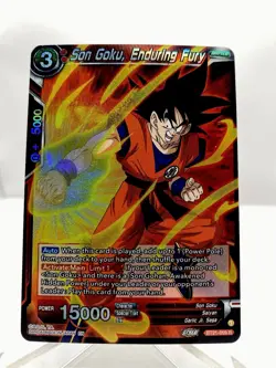 Dragon Ball Super CCG Son Goku, Enduring Fury BT21-009 R Rare Foil Anime Card - Image 1