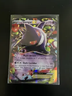 Pokemon Card Gengar EX 34/119 Phantom Forces Holo And Jumbo Near Mint - Image 4