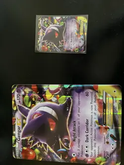 Pokemon Card Gengar EX 34/119 Phantom Forces Holo And Jumbo Near Mint - Image 5
