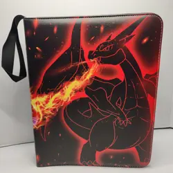 Pokemon- 9 Pocket, 50 Pages, Double Sided Trading Card Binder - Image 1