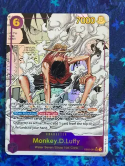 One Piece Card Game - Monkey D. Luffy Manga EB02-061 (V3) - Image 1