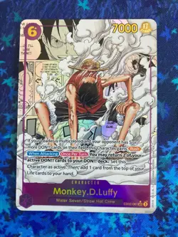 One Piece Card Game - Monkey D. Luffy Manga EB02-061 (V3) - Image 3