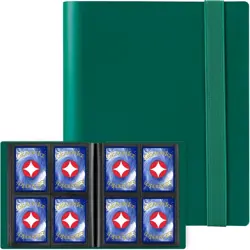 Card Binder 4 Pocket Trading Card Collection Album Folder - 160 Side Loading ... - Image 2