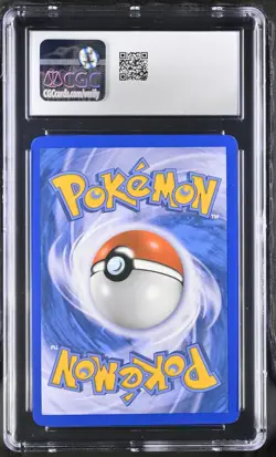 Celebi Prime 92/102 Triumphant Holo SWIRL CGC 9 Pokemon Card - Image 2