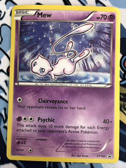 Mew XY192 XY Holo Pokemon Card - Image 1
