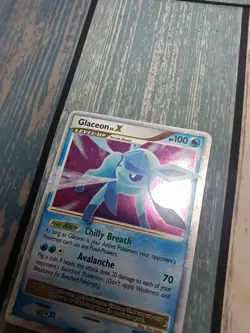 Pokemon TCG Glaceon LV.X Holo Rare Card Majestic Dawn 98/100 LP - VERY NICE - Image 3