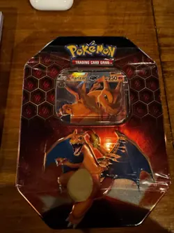 Pokemon Hidden Fates Tin Promo Card Set Charizard 820650804816 - Image 1