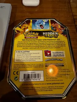 Pokemon Hidden Fates Tin Promo Card Set Charizard 820650804816 - Image 2